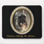 Standardschnauzer-Mausunterlage Mousepad (Vorne)