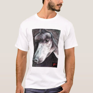Standardshow-Pudel reflektierend T-Shirt