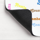 Standardtanz-Arten Mousepad (Ecke)