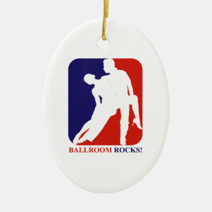 Standardtanz Felsen Keramikornament