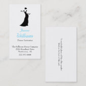 Standardtanz-Visitenkarte Visitenkarte (Vorne/Hinten)