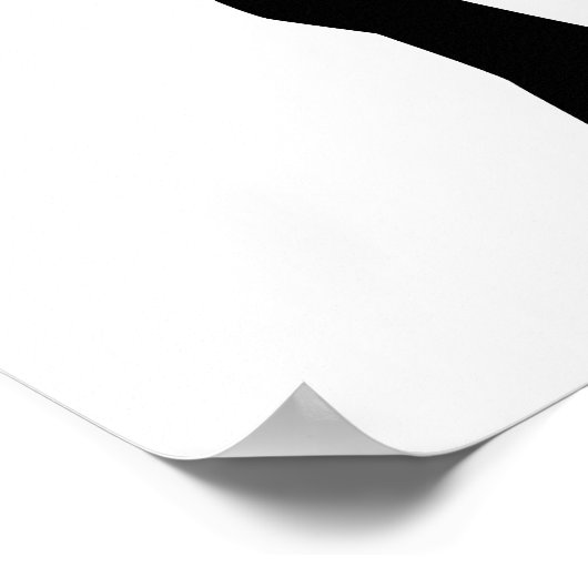 Standardtanzpaar Poster (Ecke)