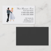 Standardtanzpaar-Visitenkarten Visitenkarte (Vorne/Hinten)