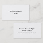 Standardunterzeichnungs-UVmattVisitenkarte Visitenkarte (Vorne/Hinten)
