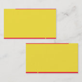 StandardVisitenkarte Visitenkarte (Vorne/Hinten)