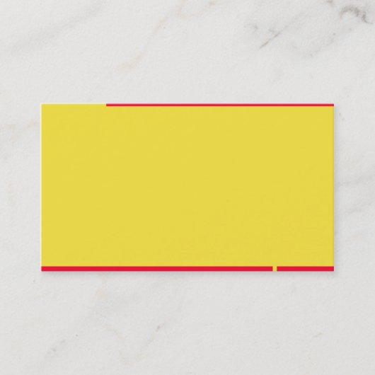 StandardVisitenkarte Visitenkarte (Vorderseite)