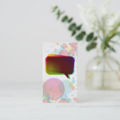 StandardVisitenkarte Visitenkarte (Stehend Vorderseite)