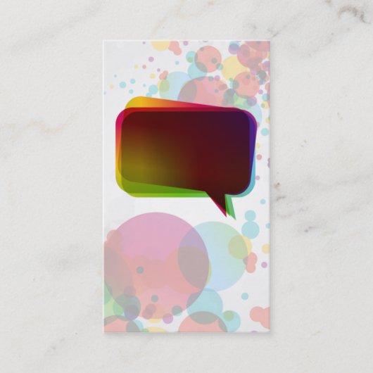 StandardVisitenkarte Visitenkarte (Vorderseite)