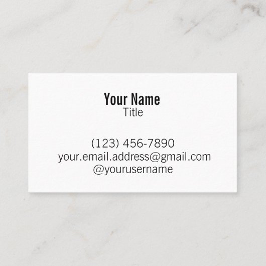 StandardVisitenkarten ~ Japan-USAfreundschaft Visitenkarte (Rückseite)