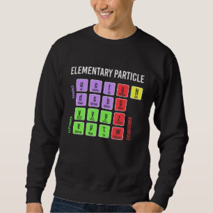 Standart Model of Elementarteilchen Physik Sweatshirt