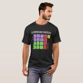 Standart Model of Elementarteilchen Physik T-Shirt (Vorne ganz)