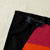 Standauflage-Paddelbrett SUP-Sonnenuntergang Perso Strandtuch (Beispiel)