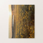 Ständer von Balsamroot-Wildblumen Puzzle (Vertikal)