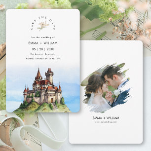 Standesamtliche Hochzeit in Bukarest Rumänien Save The Date