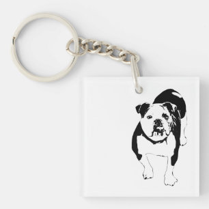 Standhafter Begleiter, Bulldog-Schlaufe Schlüsselanhänger