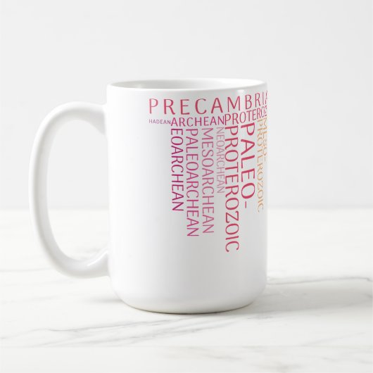 Ständig in der Welt Kaffeetasse (Links)