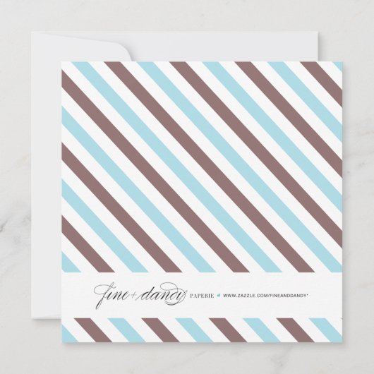 STÄNDIGE ELTERN | GEBURTSANKÜNDIGUNG ANKÜNDIGUNG (Rückseite)