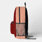 Ständige Tinte, Flechtzeit Bedruckter Rucksack (Rechts)