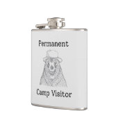 Ständiger Campbesucher Flachmann (Links)