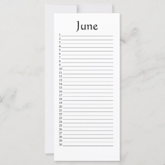 Ständiger Kalender Juni Micah 5:4