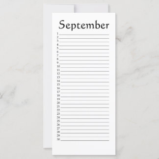 Ständiger Kalender September Habakkuk 3:4