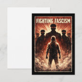 Standing Against the Dark Dankeskarte (Vorne/Hinten)