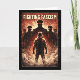 Standing Against the Dark Feiertagskarte