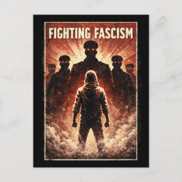 Standing Against the Dark Postkarte