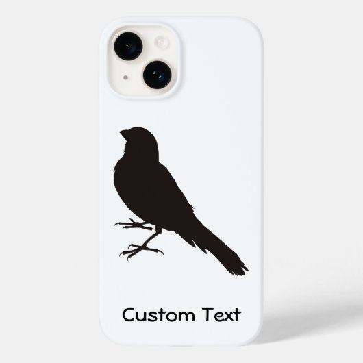 Standing Canary Bird Case-Mate iPhone Hülle (Rückseite)