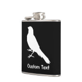 Standing Canary Bird Flachmann (Links)