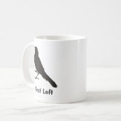 Standing Canary Bird Kaffeetasse (Vorderseite Links)