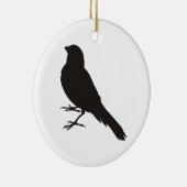Standing Canary Bird Keramik Ornament (Rechts)