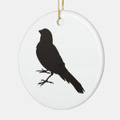 Standing Canary Bird Keramik Ornament (Links)