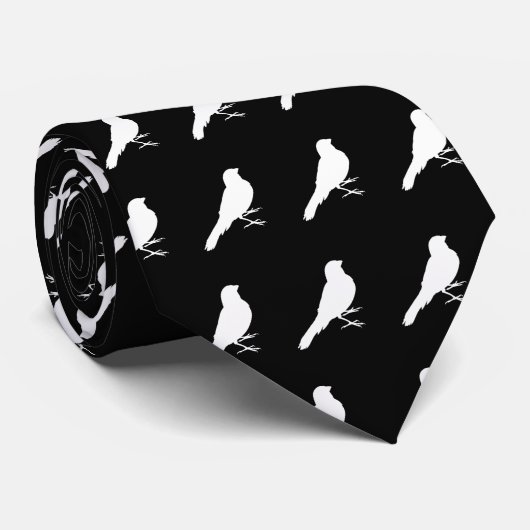 Standing Canary Bird Krawatte (Gerollt)