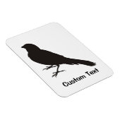 Standing Canary Bird Magnet (Rechte Seite)