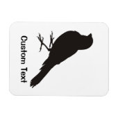Standing Canary Bird Magnet (Horizontal)