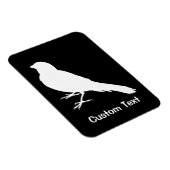Standing Canary Bird Magnet (Rechte Seite)