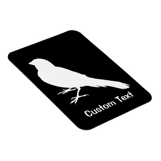 Standing Canary Bird Magnet (Rechte Seite)