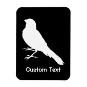 Standing Canary Bird Magnet (Vertikal)