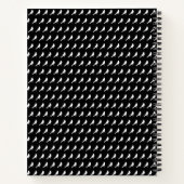 Standing Canary Bird Notizblock (Rückseite)