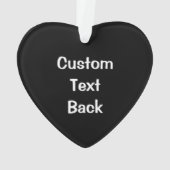 Standing Canary Bird Ornament (Rückseite)