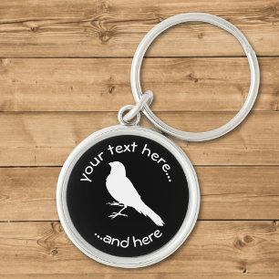 Standing Canary Bird Schlüsselanhänger