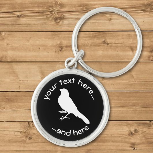 Standing Canary Bird Schlüsselanhänger