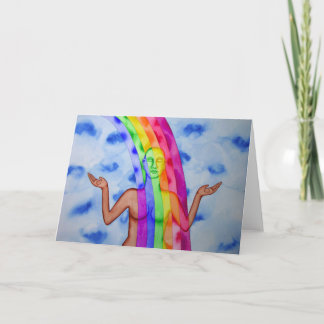 Standing in the healing light of God Karte