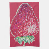 Standing Strawberry Geschirrtuch (Vertikal)