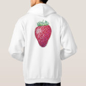 Standing Strawberry Hoodie (Rückseite)
