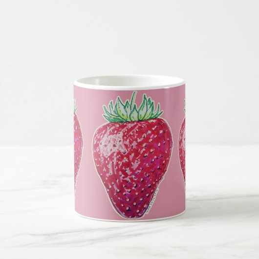 Standing Strawberry Kaffeetasse (Mittel)