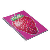 Standing Strawberry Notizblock (Rechte Seite)