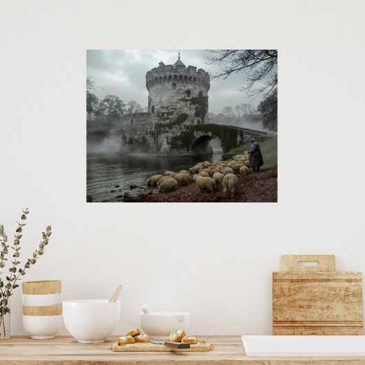 Standing Strong Poster (Küche)