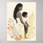 Standing With You – A Mother’s Silent Strength Poster (Vorne)